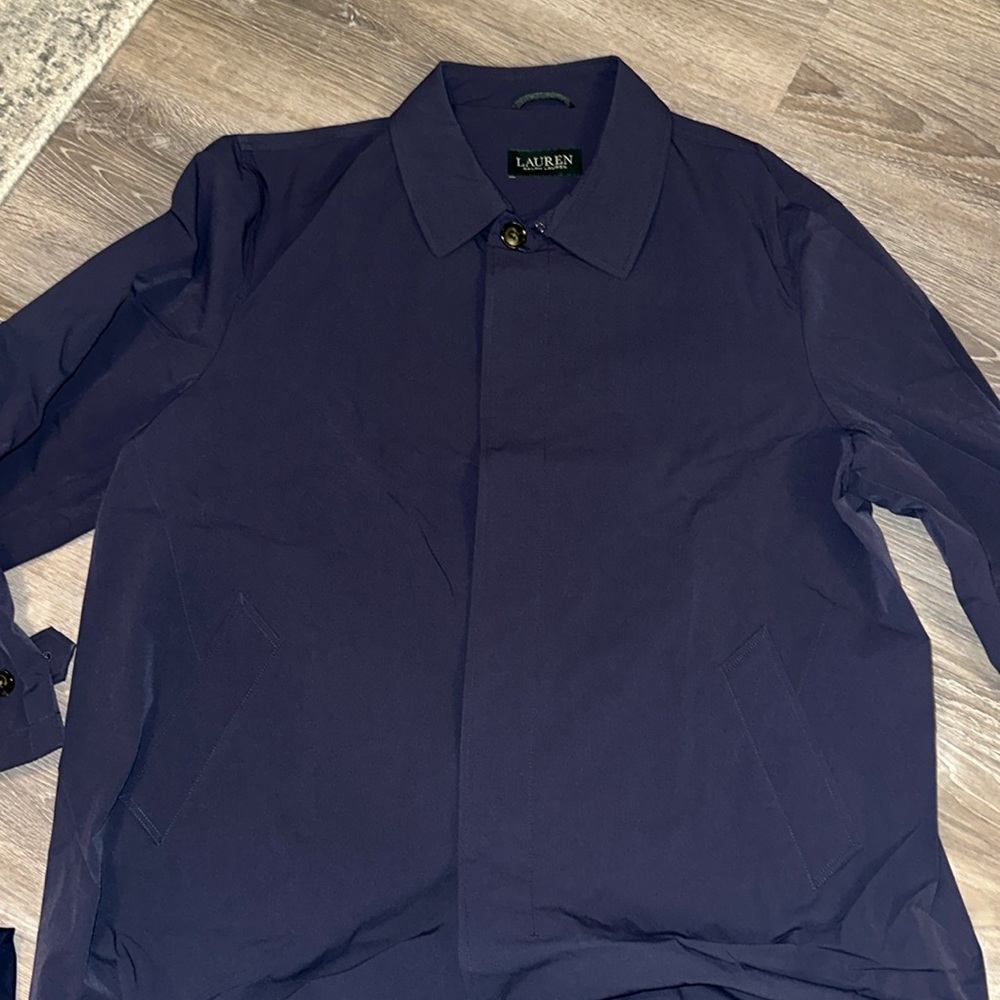 48R Ralph Lauren Rain Jacket Navy